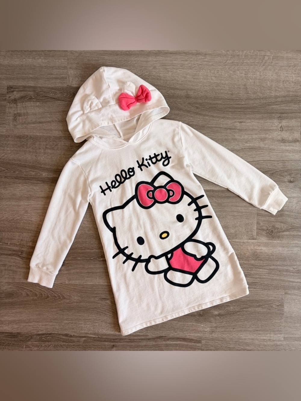 Hello Kitty by Sanrio little girls sweater tunic with hood